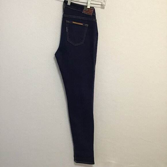 True Religion Halle Super Skinny Dark Wash Jeans Size 28 - Picture 9 of 13